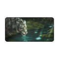 Tiger Reflection 16x32 Desk Mat