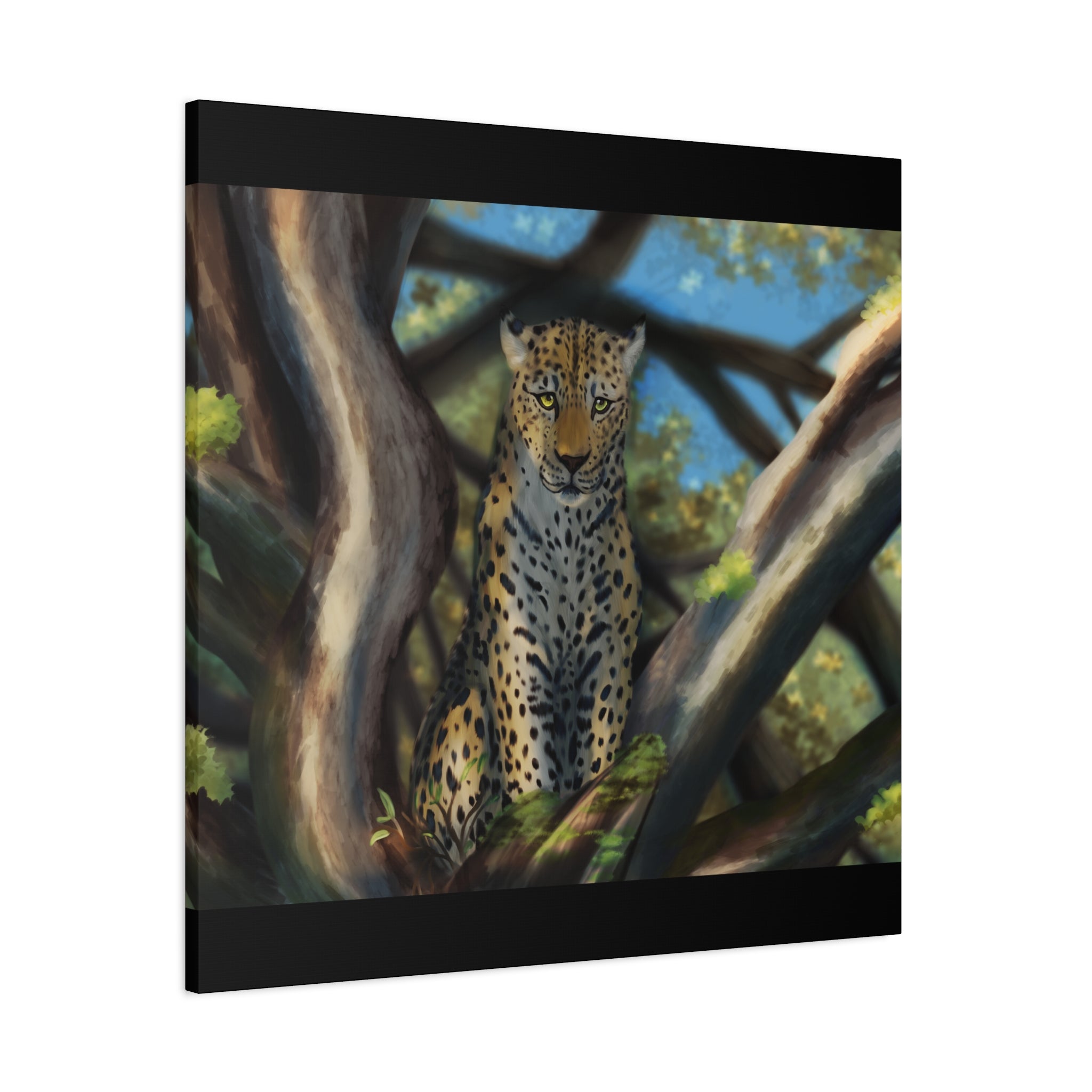 Cheetah Matte Canvas, Stretched, 1.25"