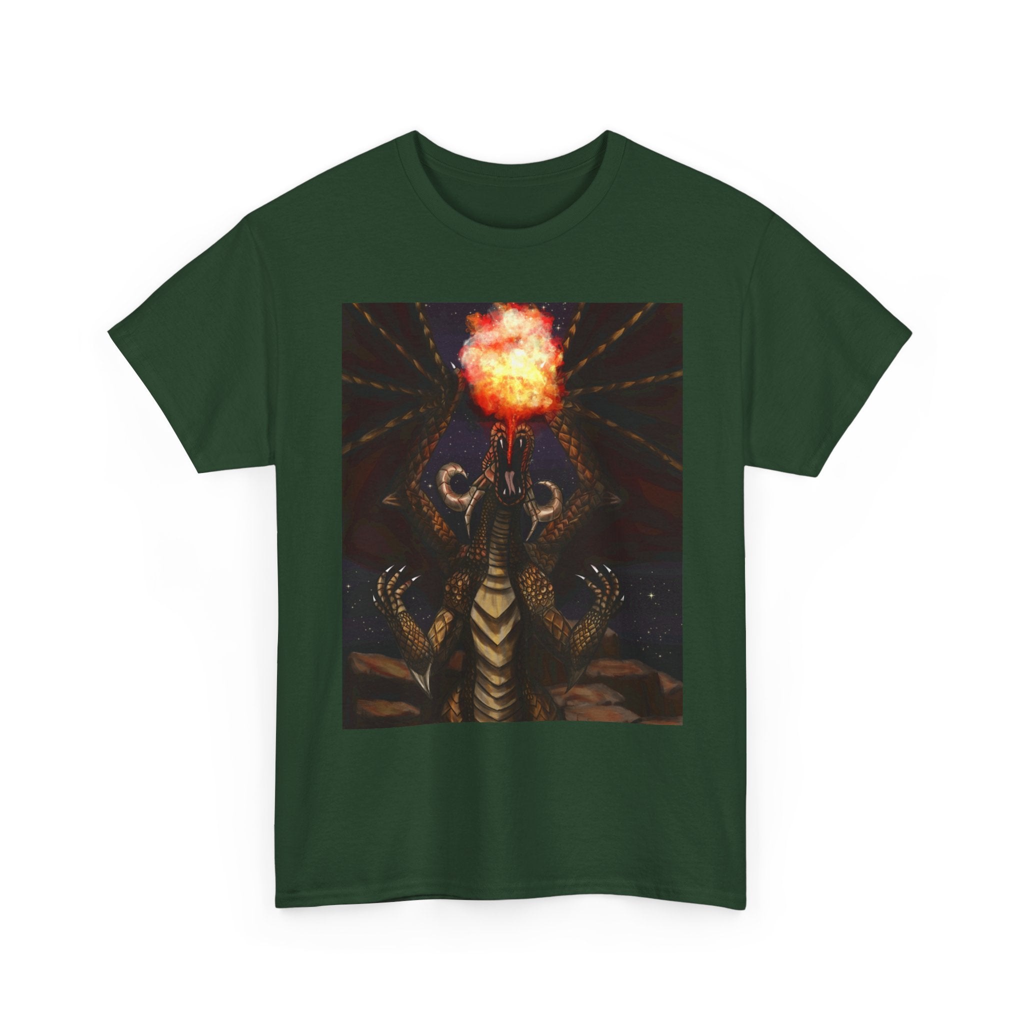 Earth Dragon heavy Cotton Tee