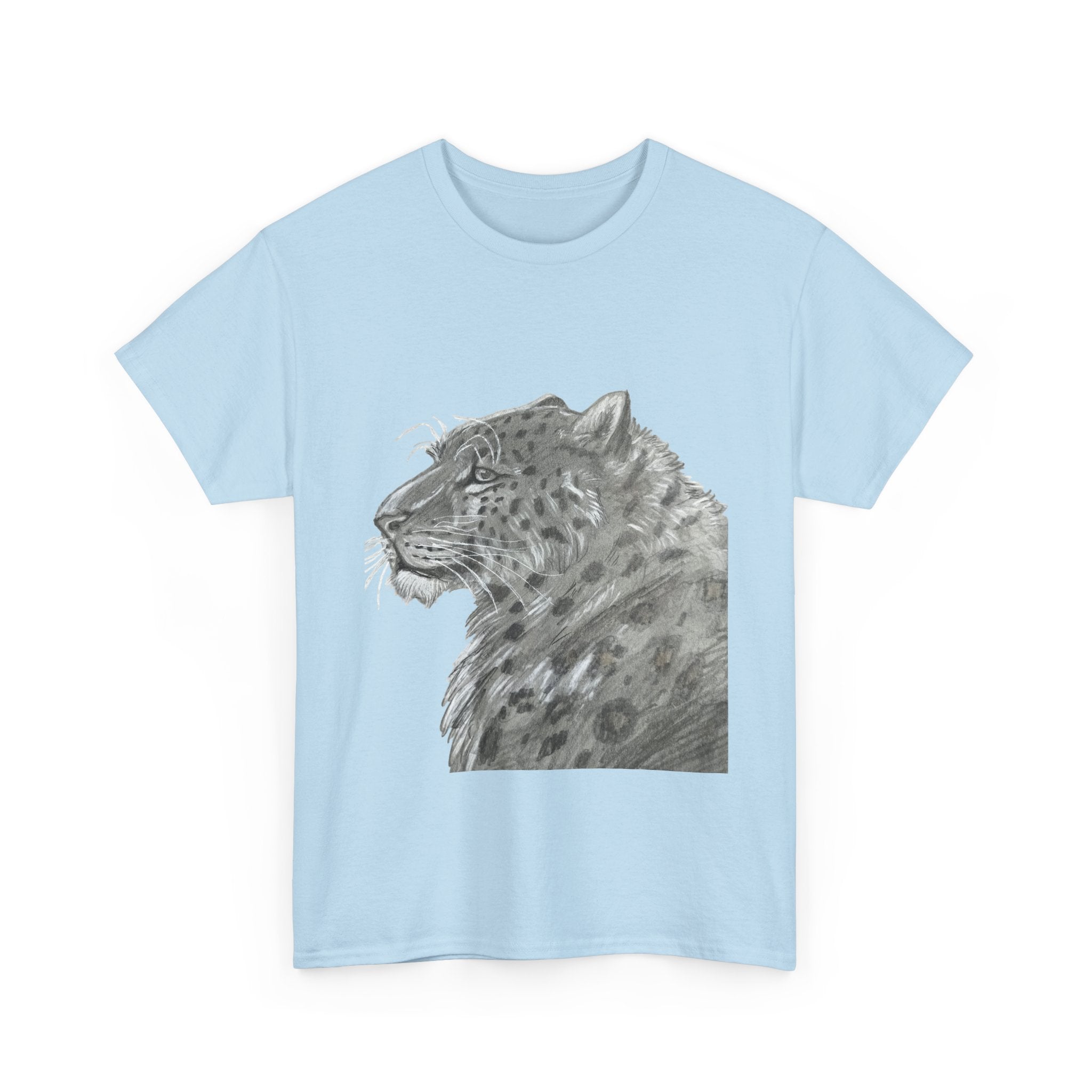 Leopard BW Heavy Cotton Tee