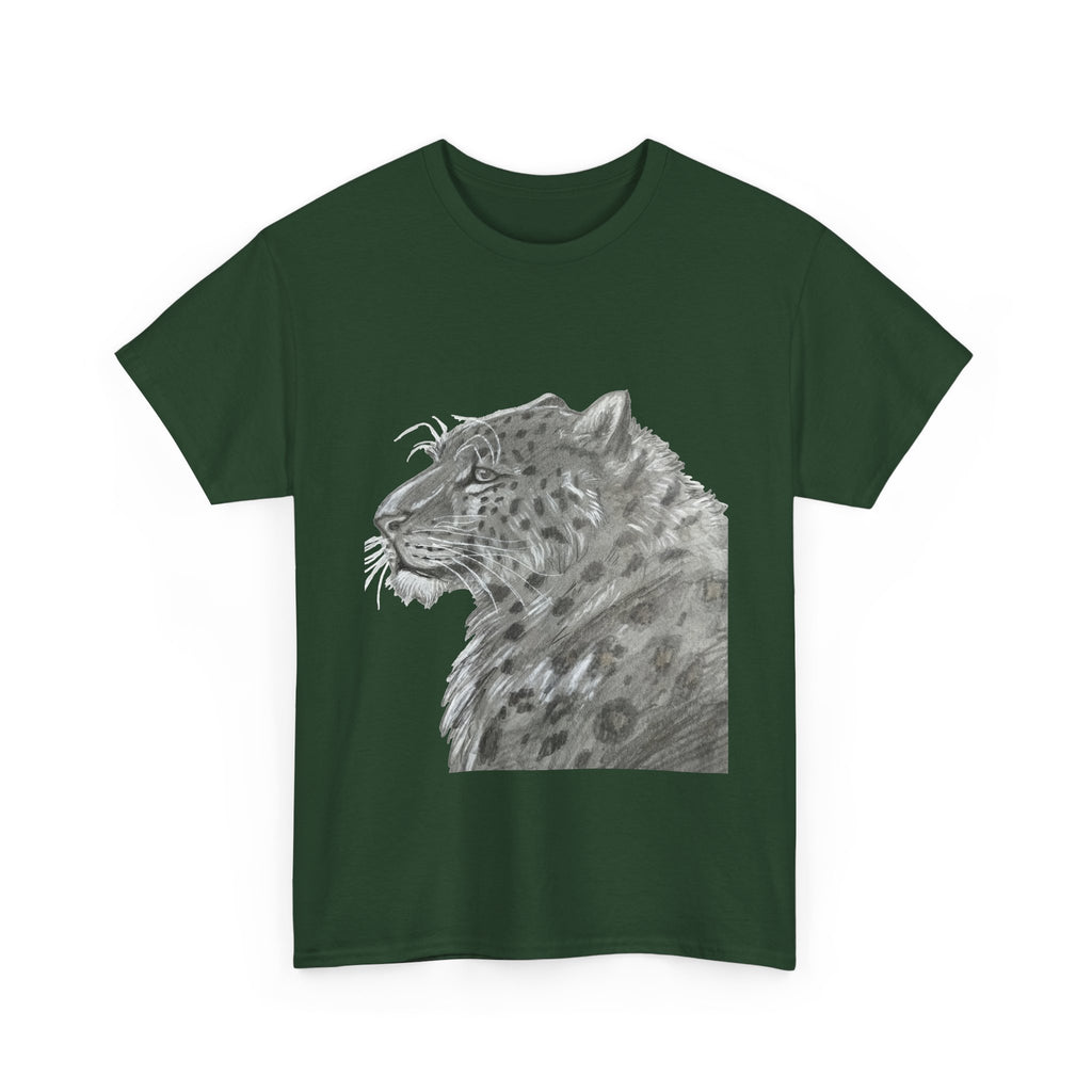 Leopard BW Heavy Cotton Tee