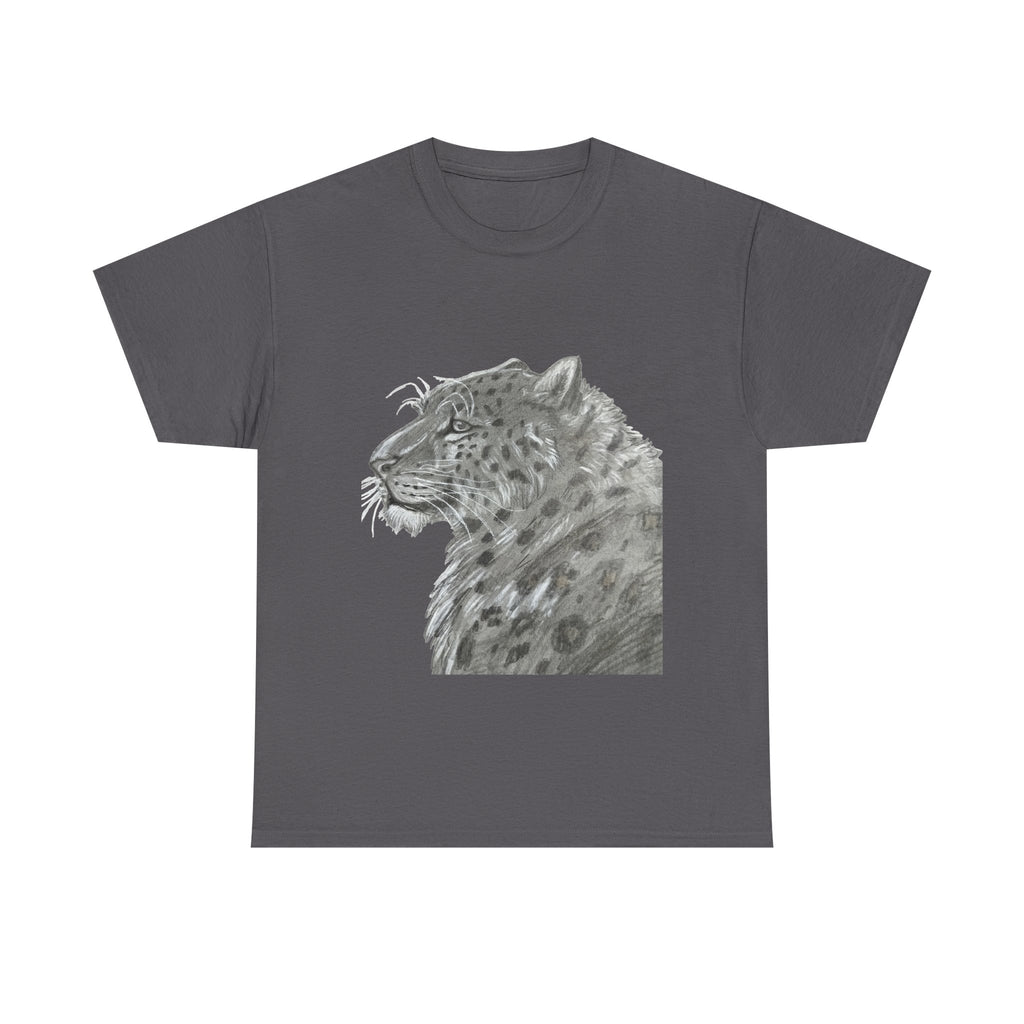 Leopard BW Heavy Cotton Tee