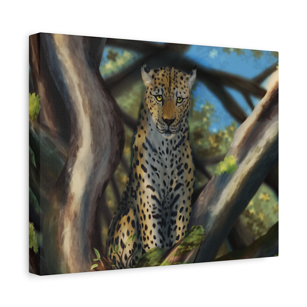 Cheetah Matte Canvas, Stretched, 1.25"