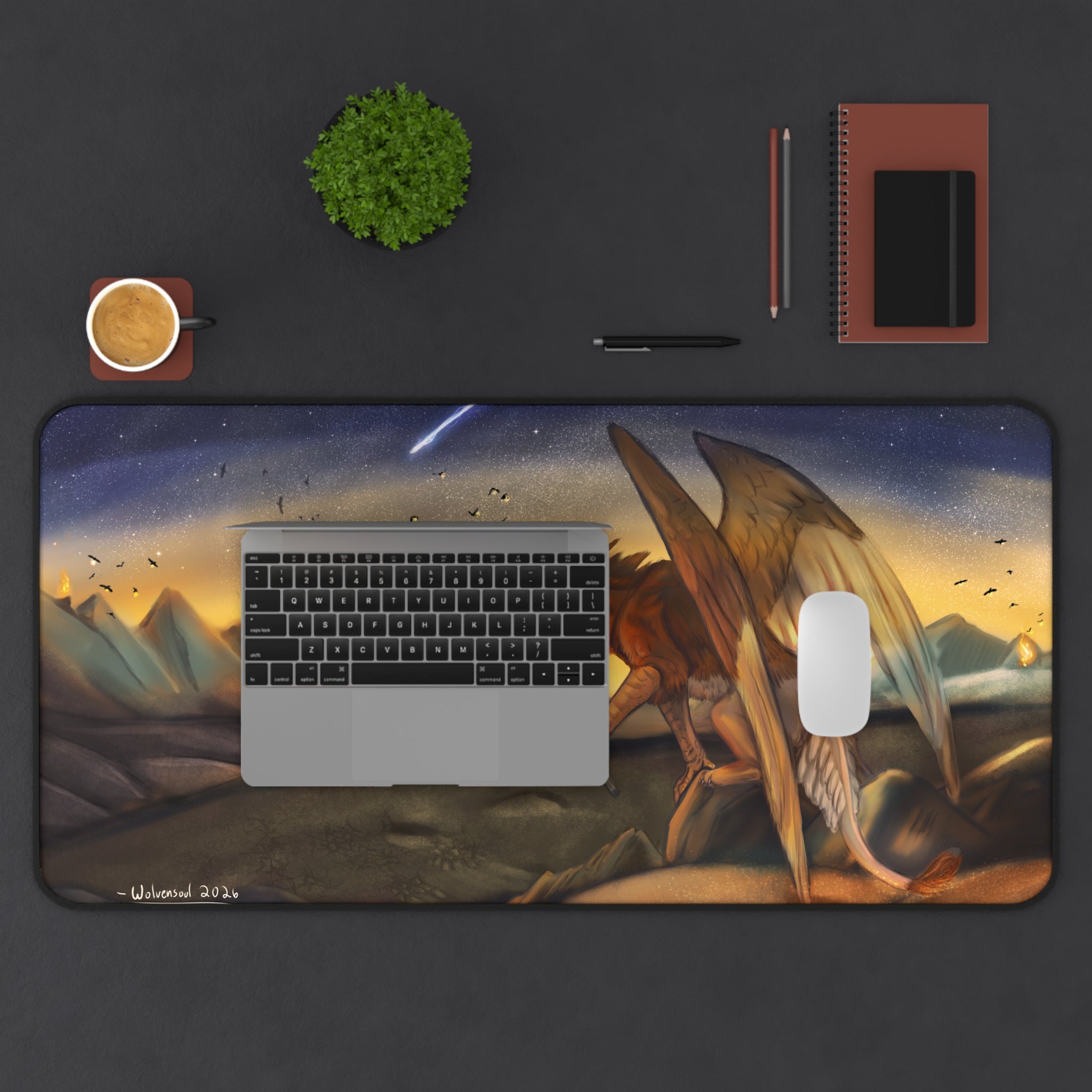 Cliff Gryphon 16x32 Desk Mat