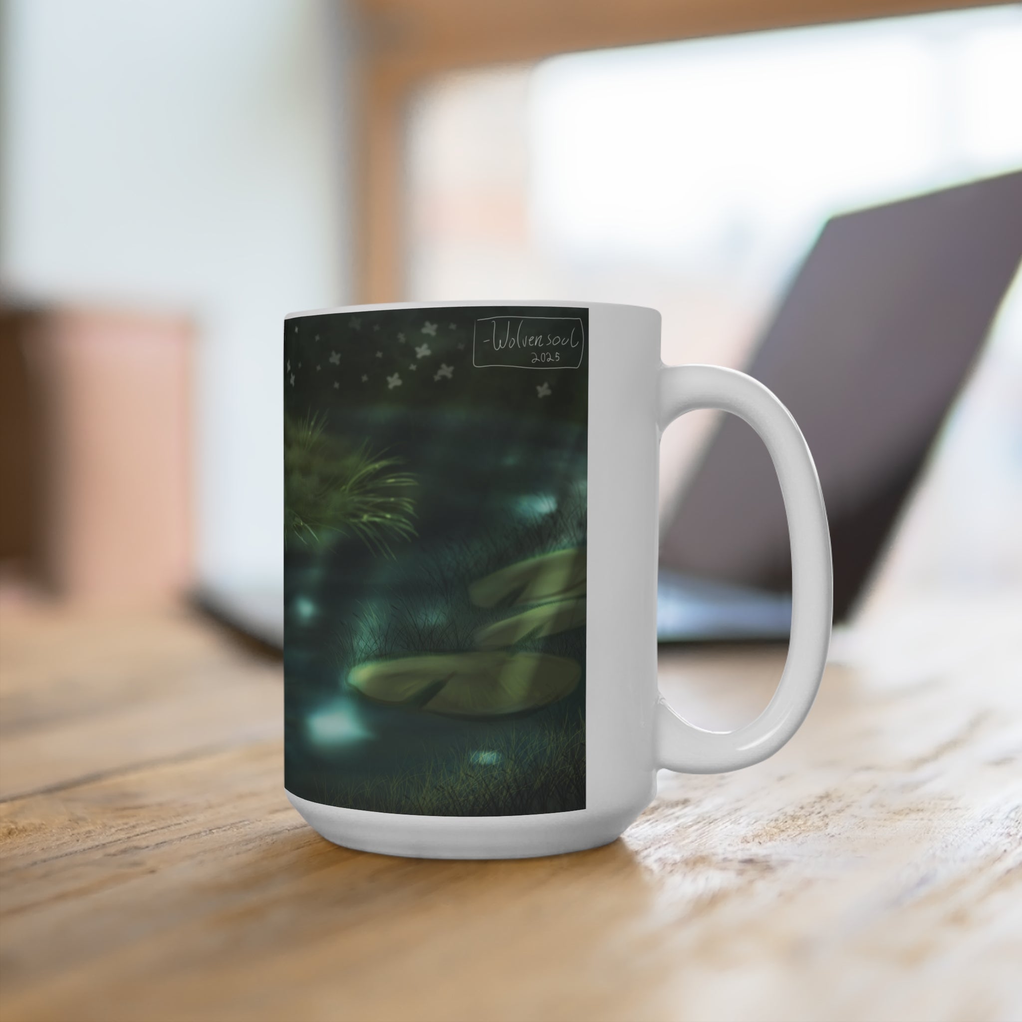 Tiger reflection mug 15oz