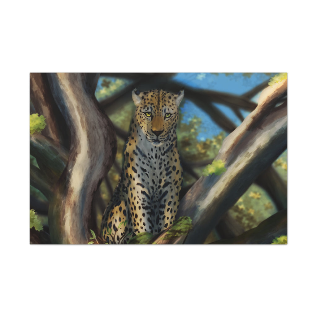 Cheetah Matte Canvas, Stretched, 1.25"