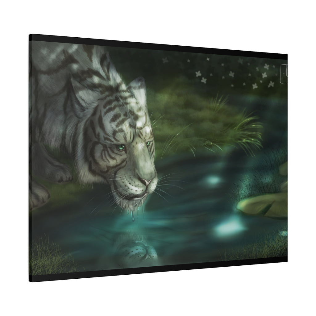 WaterTiger Canvas, Stretched, 1.25"