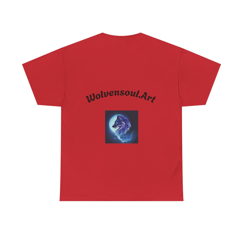Stained Glass Phoenix Heavy Cotton Tee