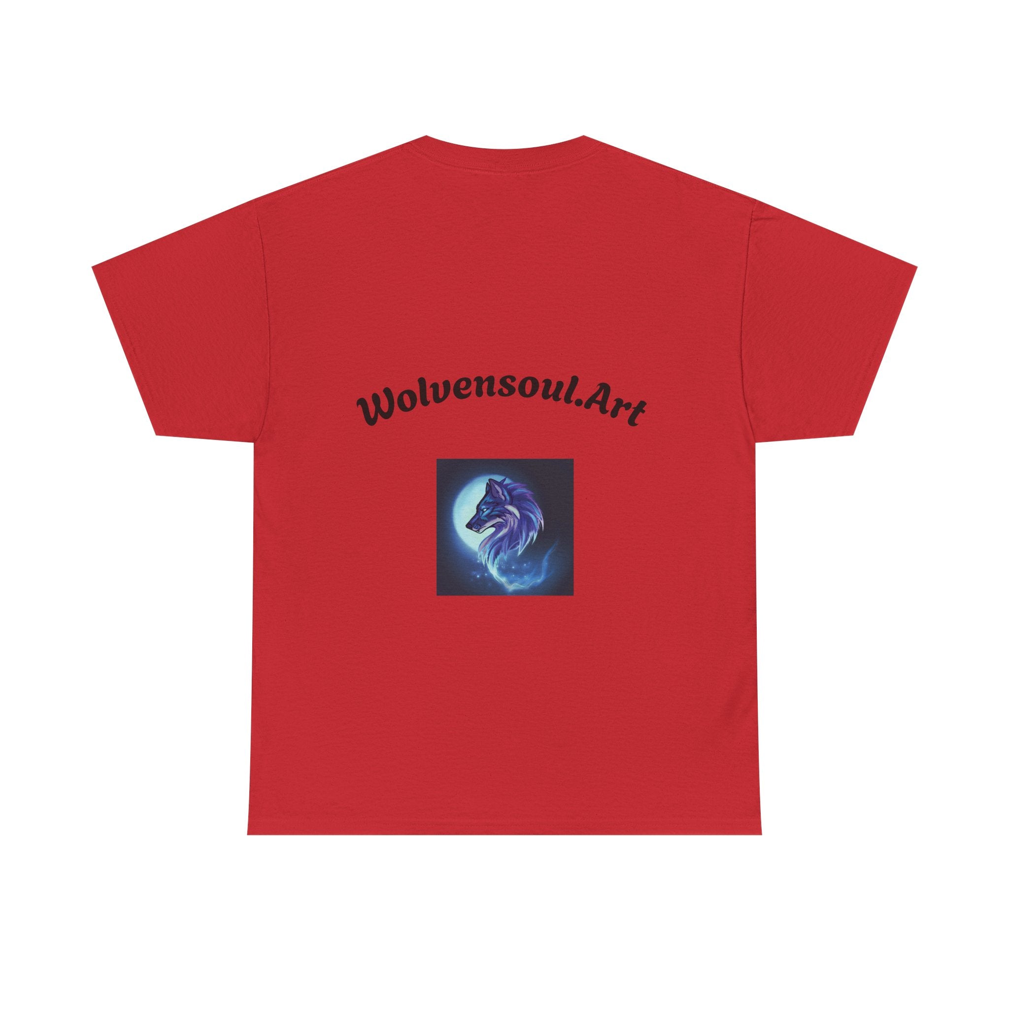 Stained Glass Phoenix Heavy Cotton Tee