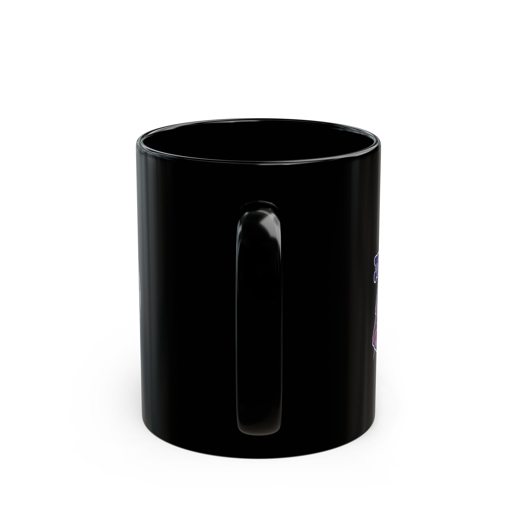 Black  Music Cat Mug (15oz)