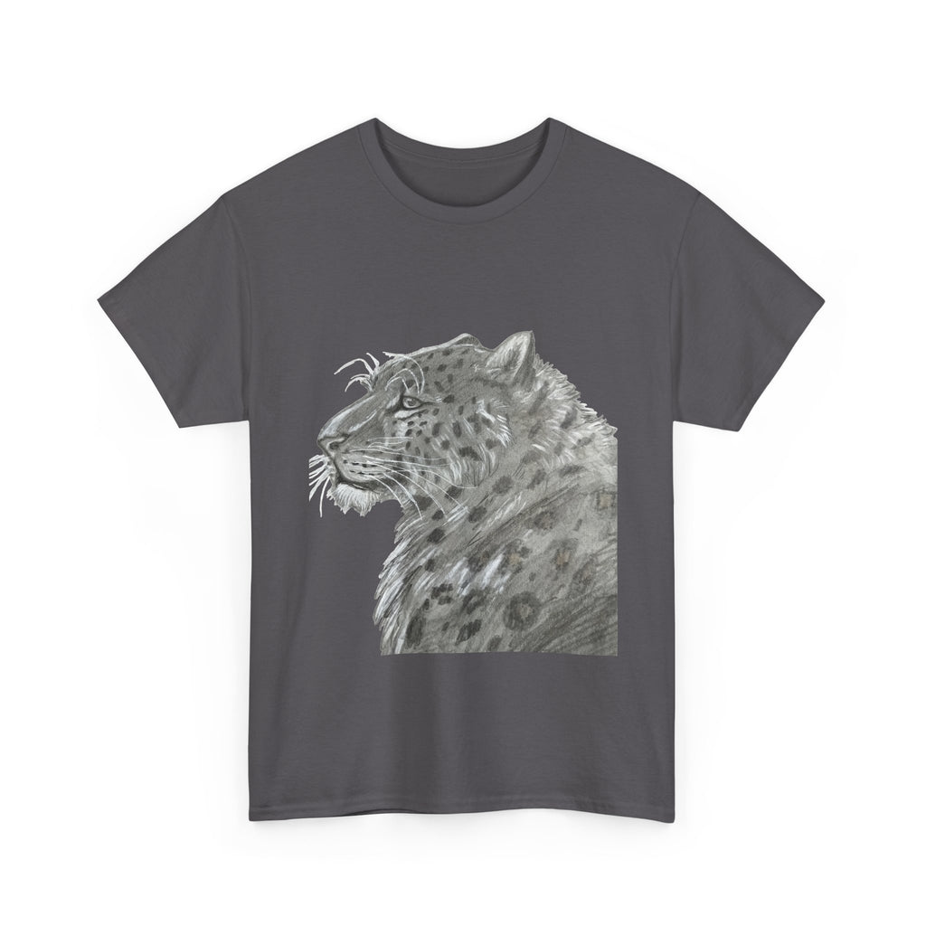 Leopard BW Heavy Cotton Tee